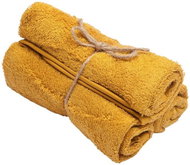 Timboo Towel 3 pcs, 29.5 × 50cm, Ochre - Children's Bath Towel