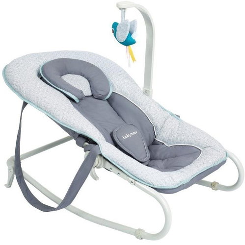 BABYMOOV recliner GRAPHIK Azur - Baby Rocker - Main image