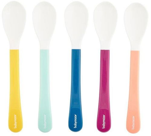 BABYMOOV sada lžiček Multicolor 5ks - Dětská lžíce - Hlavní obrázek