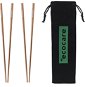 ECOCARE Metal Sushi Chopsticks with Rose Gold Packaging 4 pcs - Cutlery Set