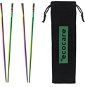 ECOCARE Metal Sushi Chopsticks with Rainbow Cover 4 pcs - Cutlery Set