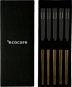 ECOCARE Kovové Sushi paličky Box Gold-Black 10 ks - Súprava príborov
