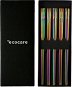 ECOCARE Fém Sushi pálcika dobozban Rainbow 10 db - Evőeszközkészlet
