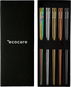 ECOCARE Metal Sushi Chopsticks Box Mix (Silver, Gold, Rose, Rainbow, Black) 10 pcs - Cutlery Set