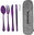 Purple 4 pcs