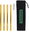 Straws Maxi 12mm Set Gold 4 pcs