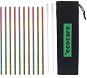 ECOCARE Metal Straws Set Rainbow 10 pcs - Straw
