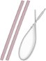 MINIKOIOI Pink with brush 2 pcs - Straw
