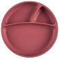 MINIKOIOI Delený silikónový s prísavkou – Rose - Detský tanier