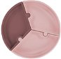 MINIKOIOI Puzzle Silicone with Suction Cup - Pink / Rose - Children's Plate