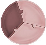 MINIKOIOI Puzzle silikonový s přísavkou - Pink / Rose - Dětský talíř