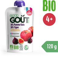 Tasakos gyümölcspüré Good Gout BIO alma és füge (120 g) - Kapsička pro děti