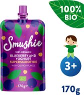 SALVEST Smushie BIO Fruit smoothie with blueberries, yoghurt and quinoa (170 g) - Tasakos gyümölcspüré