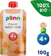 Tasakos gyümölcspüré SALVEST Ponn BIO mangó 100% (100 g) - Kapsička pro děti