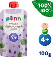 Meal Pocket SALVEST Ponn Organic Apple with blueberries (100 g) - Kapsička pro děti