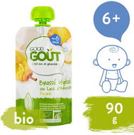 Good Gout BIO Mandľový dezert s hruškou (90 g) - Kapsička pre deti