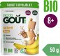 Good Gout BIO Banánové polštářky (50 g) - Sušenky pro děti