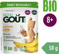 Sušenky pro děti Good Gout BIO Banánové polštářky (50 g) - Sušenky pro děti