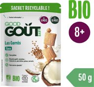 Sušenky pro děti Good Gout BIO Kokosové polštářky (50 g) - Sušenky pro děti