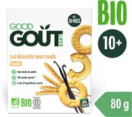 Sušienky pre deti Good Gout BIO Vanilkové kolieska (80 g) - Sušenky pro děti