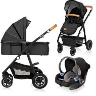 LIONELO 3-in-1 Amber Grey Graphite - Baby Buggy