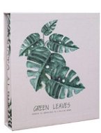 GOLD BABY Fényképalbum XL borítóval Zöld levelek 2 - Fotóalbum