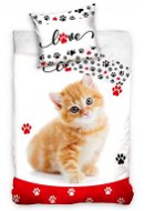 TIPTRADE Reversible - Cat and Love, 140×200cm - Children's Bedding