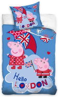 TIPTRADE Reversible - Peppa Pig and George in London, 140×200cm - Children's Bedding