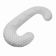 NEW BABY Universal Nursing Pillow C-shaped Stars Grey - Nursing Pillow