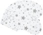 NEW BABY Nursing Pillowcase Stars Grey - Nursing Pillow Cover