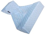WOMAR Triangular Armrest in Minky Blue - Nursing Pillow