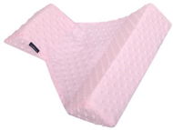 WOMAR Triangular Armrest made of Minky Pink - Nursing Pillow