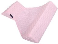 WOMAR Triangular Armrest made of Minky Pink - Nursing Pillow