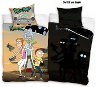 CARBOTEX Luminous Double-sided - Rick and Morty and Summer 140×200cm - Children's Bedding