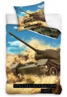 TIPTRADE Reversible - Tank Special Operation 140×200cm - Children's Bedding