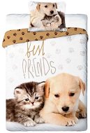 FARO Double-sided - Dog and Cat, 140×200cm - Children's Bedding