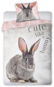 FARO Double-sided - Rabbit, 140×200cm - Children's Bedding