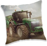 Jerry Fabrics Traktor Green, 40×40 cm - Polštář