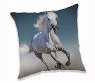 Jerry Fabrics White horse, 40 × 40 cm - Vankúš