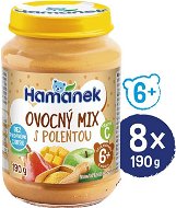 HAMÁNEK Fruit Mix with Polenta 8× 190g - Baby Food