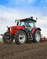 Jerry Fabrics traktor červený, 120 × 150 cm - Deka