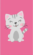 FARO Children's Bath Towel Kitty 30×50cm - Children's Bath Towel