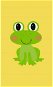 FARO Children's Bath Towel Frog 30×50cm - Children's Bath Towel