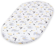 CEBA Stroller Sheet 73-80×30-37 cm 2 pcs Dark Grey + Elephant - Bedsheet