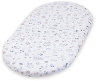 CEBA Stroller sheet 73-80×30-37 cm 2 pcs Light Grey + Bird World - Bedsheet