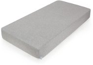 CEBA Sheet Stretch gauze with elastic 120×60 Light Grey Melange - Bedsheet