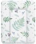 CEBA Changing Pad for Chest of Drawers 70 × 50cm Watercolour World Polypody - Changing Pad