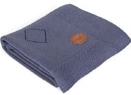 CEBA Knitted Blanket in Gift Box 90 × 90 Garnet Rosettes - Blanket