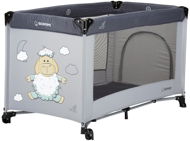 Travel Bed Bomimi Lili Crib Sheep, Grey - Cestovní postýlka