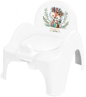 TEGA BABY Baby Chair with Melody, Little Fox, White/Green - Potty
